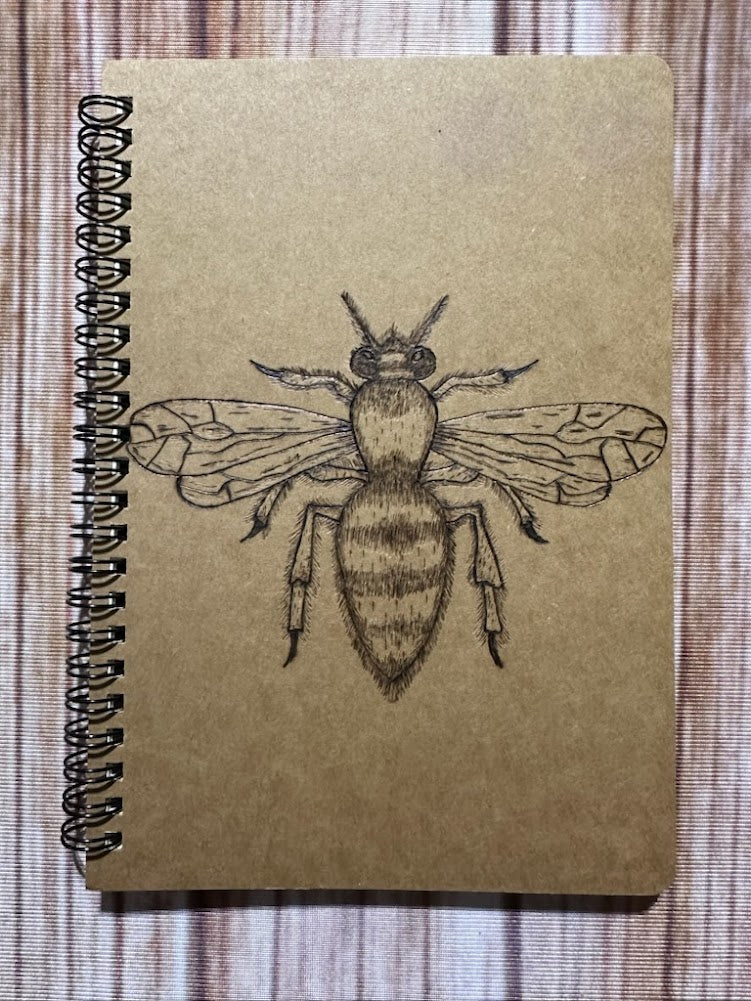 Hand Burned Notebooks (Variety of Designs) | Scorched by Sara