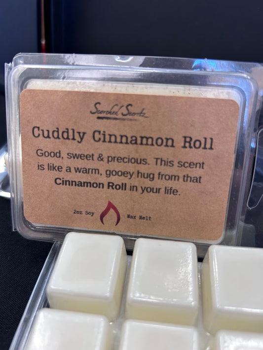 2 oz Wax Melt | "Cuddly Cinnamon Roll" Scent