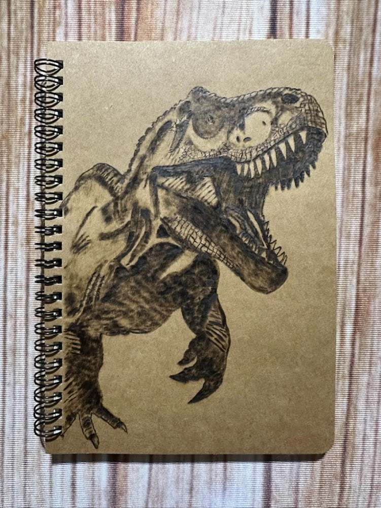 Hand Burned Notebooks (Variety of Designs) | Scorched by Sara