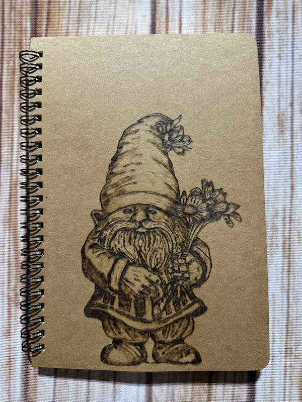 Hand Burned Notebooks (Variety of Designs) | Scorched by Sara