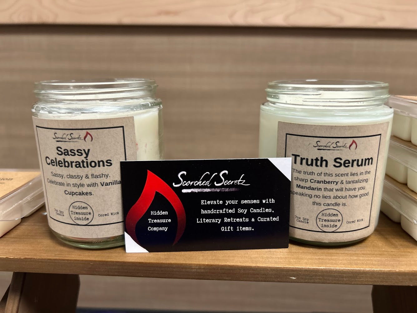 "Sassy Celebrations" Cake Scented Candle | 100% Soy Wax with a Hidden Treasure