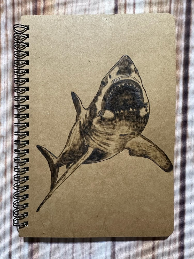 Hand Burned Notebooks (Variety of Designs) | Scorched by Sara