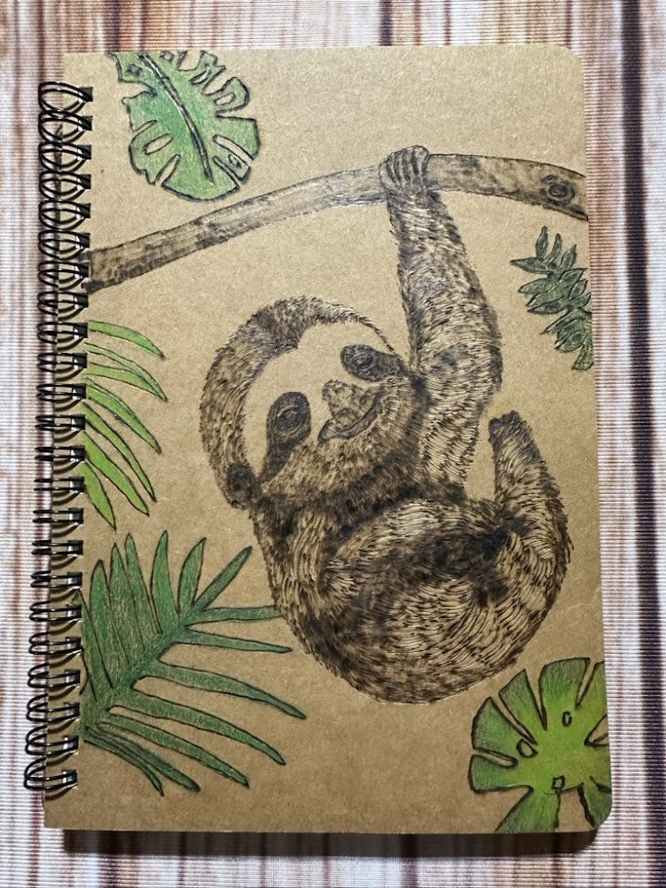 Hand Burned Notebooks (Variety of Designs) | Scorched by Sara