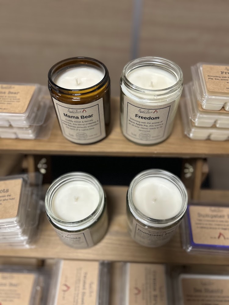 "Up & At 'Em" Espresso & Hazelnut Scented Candle | 100% Soy Wax with a Hidden Treasure