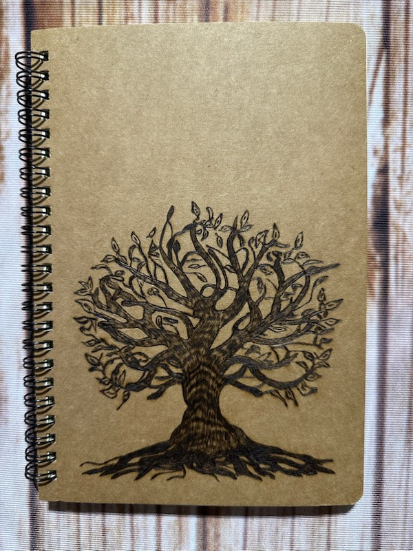 Hand Burned Notebooks (Variety of Designs) | Scorched by Sara